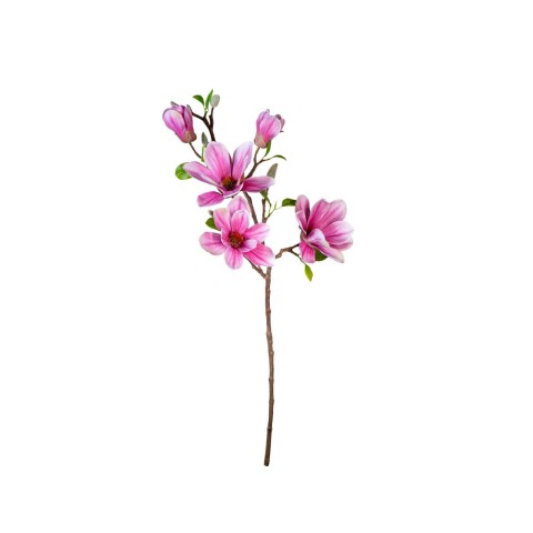 RAMO DI MAGNOLIA 3 BULBI CM.75 FUXIA